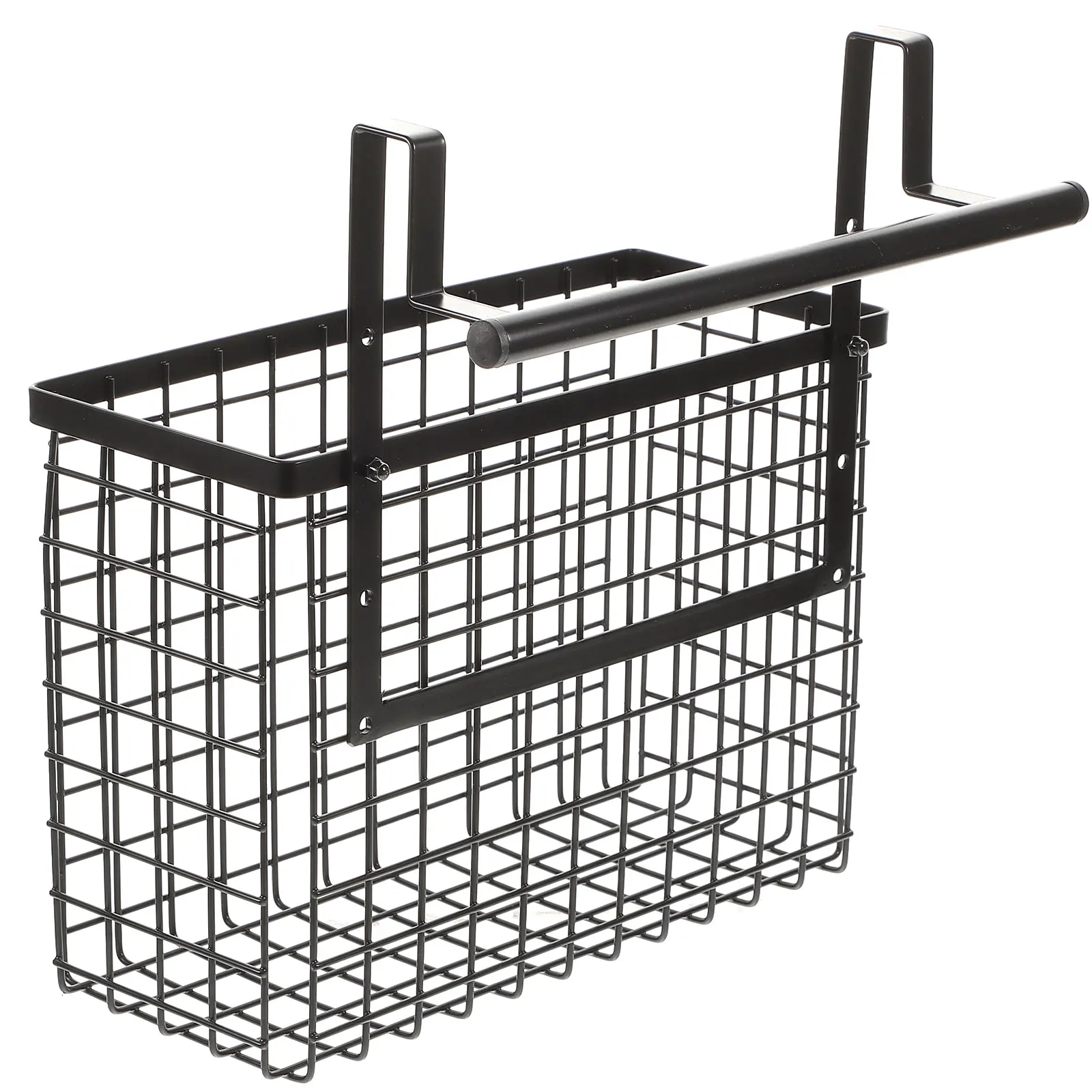 Nail-free Storage Basket Black Mesh Metal Hanging Shelf over Cabinet Wire Hanger Kitchen Vegetable Spice Rack Strong Load Carbon
Nail-free Storage Basket Black Mesh Metal Hanging Shelf over Cabinet Wire Hanger Kitchen Vegetable Spice Rack Strong Load Carbon