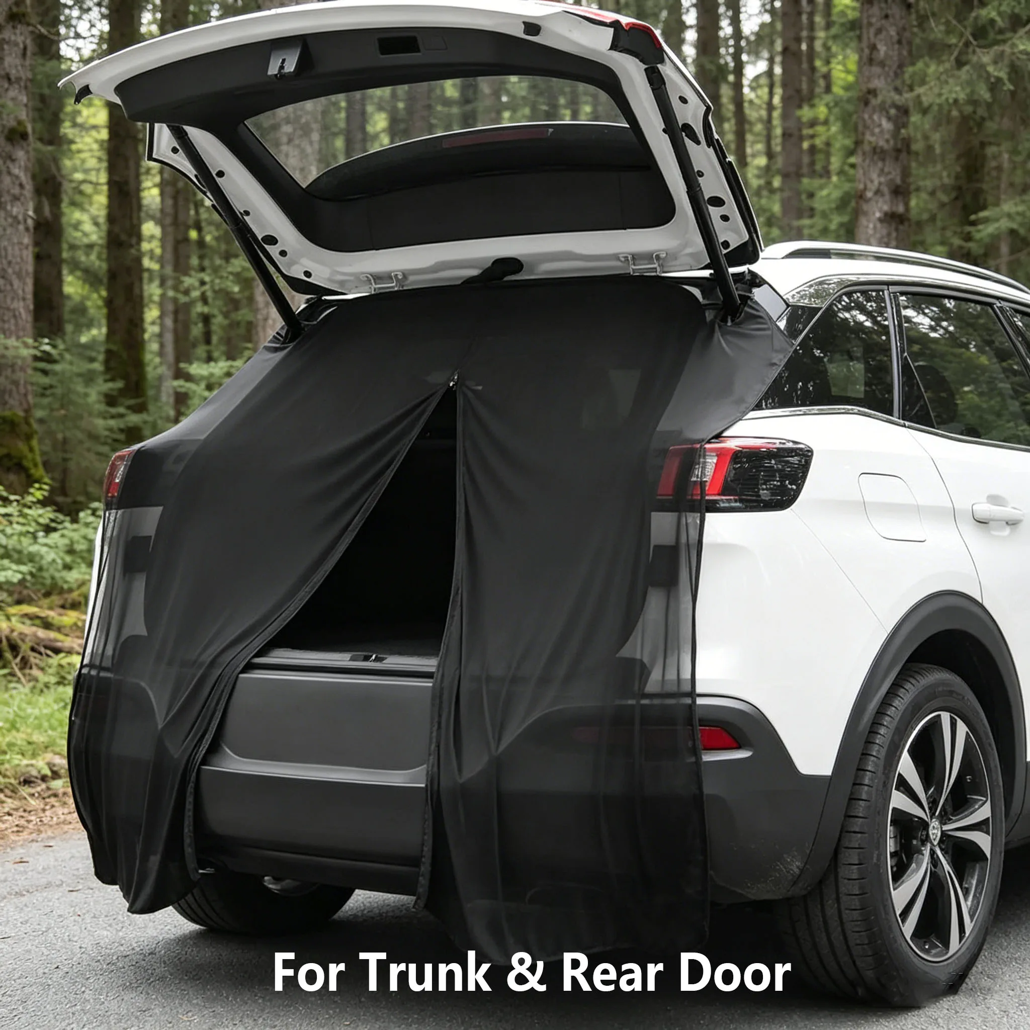 Car Tail Camping Mosquito Net Black Sunshade Anti-Mosquito Curtain Magnetic Car Tailgate Mosquito Net For Car Trunk & Rear Door
Car Tail Camping Mosquito Net Black Sunshade Anti-Mosquito Curtain Magnetic Car Tailgate Mosquito Net For Car Trunk & Rear Door