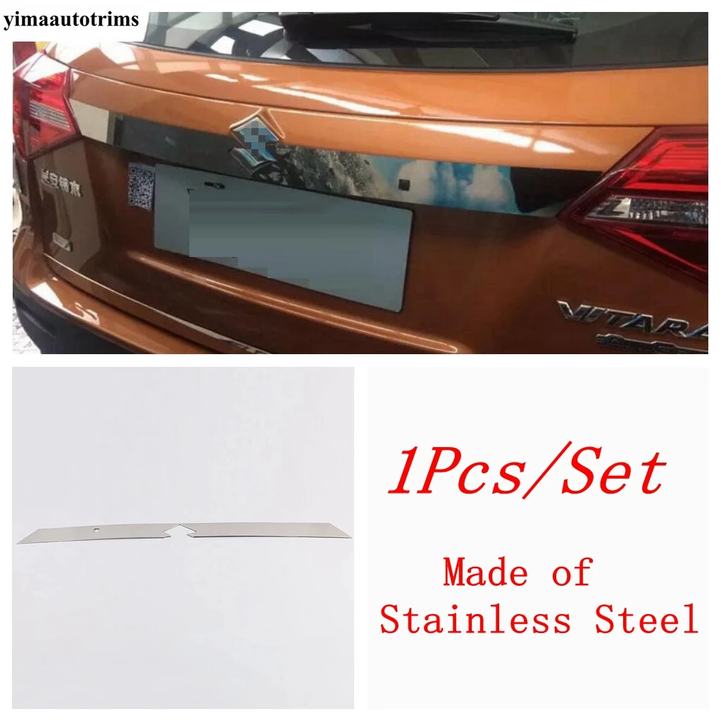 Car Rear Trunk Tail Gate Strip Decoration Cover Trim For Suzuki Vitara Escudo 2015 - 2021 Stainless Steel Accessories Exterior
Car Rear Trunk Tail Gate Strip Decoration Cover Trim For Suzuki Vitara Escudo 2015 - 2021 Stainless Steel Accessories Exterior