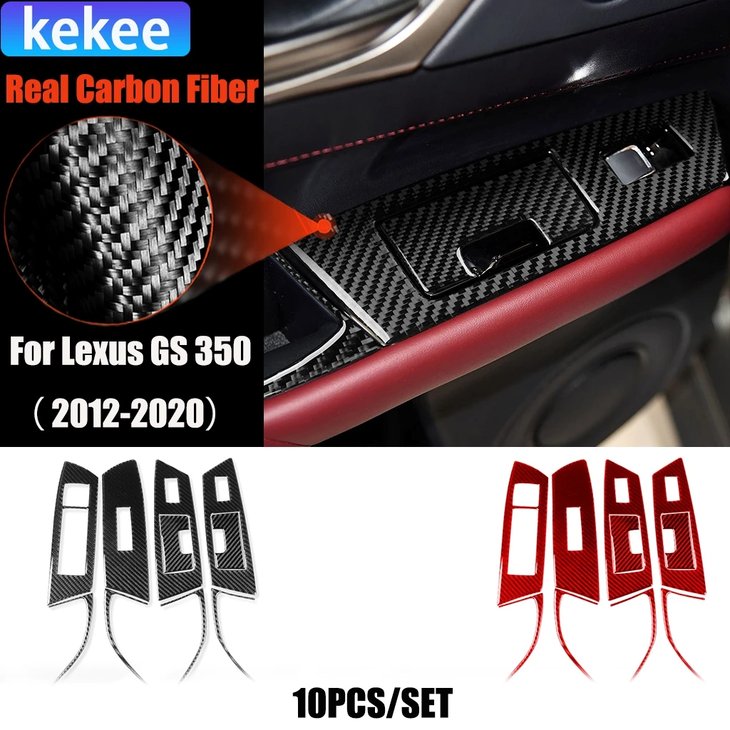 Carbon Fiber Car Accessories Window Lift Ashtray Panel Set Modified Interior Trim Cover Soft Sticker For Lexus GS 350 2012-2020
Carbon Fiber Car Accessories Window Lift Ashtray Panel Set Modified Interior Trim Cover Soft Sticker For Lexus GS 350 2012-2020