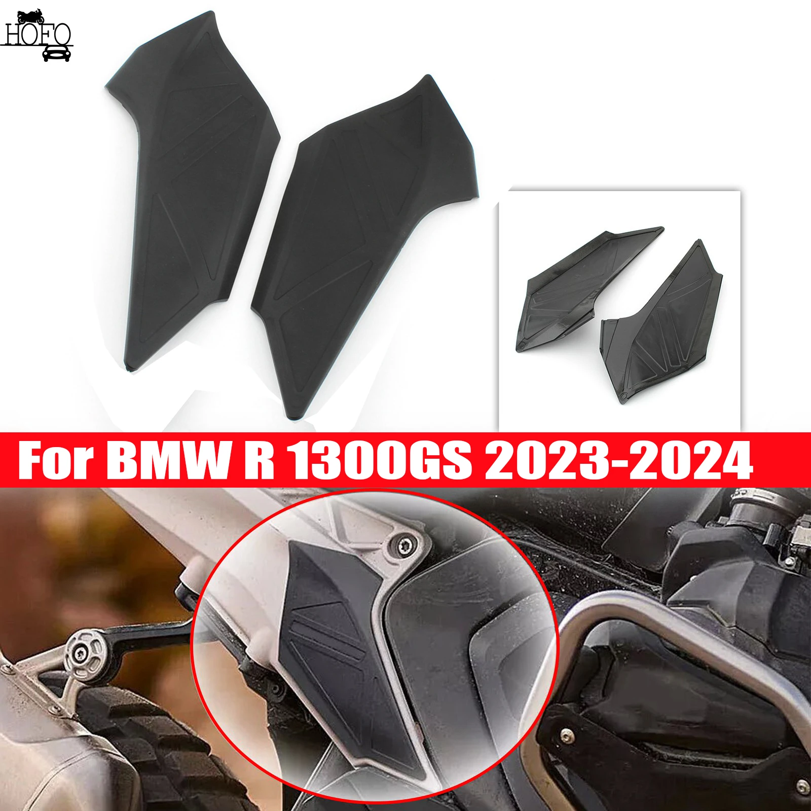 Motorcycle Side Frame Panel Guard Protector Left Right Fairings Cover New Black For BMW R 1300GS 2023-2024
Motorcycle Side Frame Panel Guard Protector Left Right Fairings Cover New Black For BMW R 1300GS 2023-2024