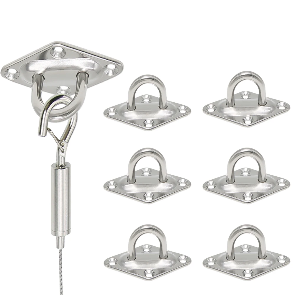 304 Stainless Steel Hook, M5/M6/M8 Ceiling Hanging Hook, Heavy-Duty Wall Hook Can Be Used on Ships, Hardware Tools
304 Stainless Steel Hook, M5/M6/M8 Ceiling Hanging Hook, Heavy-Duty Wall Hook Can Be Used on Ships, Hardware Tools