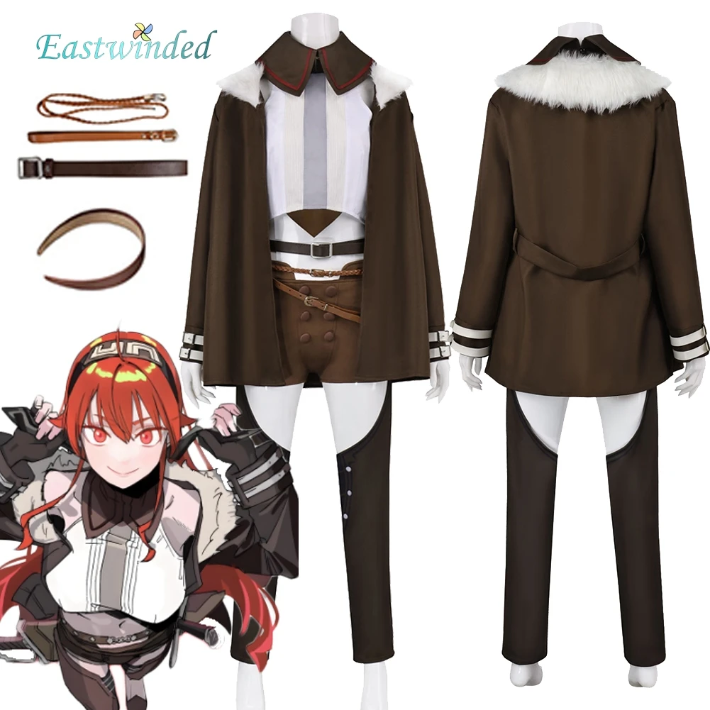 Anime Mushoku Role Tensei Eris Greyrat Cosplay Costume Brown Fur Coat Clothing Outfits Women Roleplay Halloween Carnival Party
Anime Mushoku Role Tensei Eris Greyrat Cosplay Costume Brown Fur Coat Clothing Outfits Women Roleplay Halloween Carnival Party