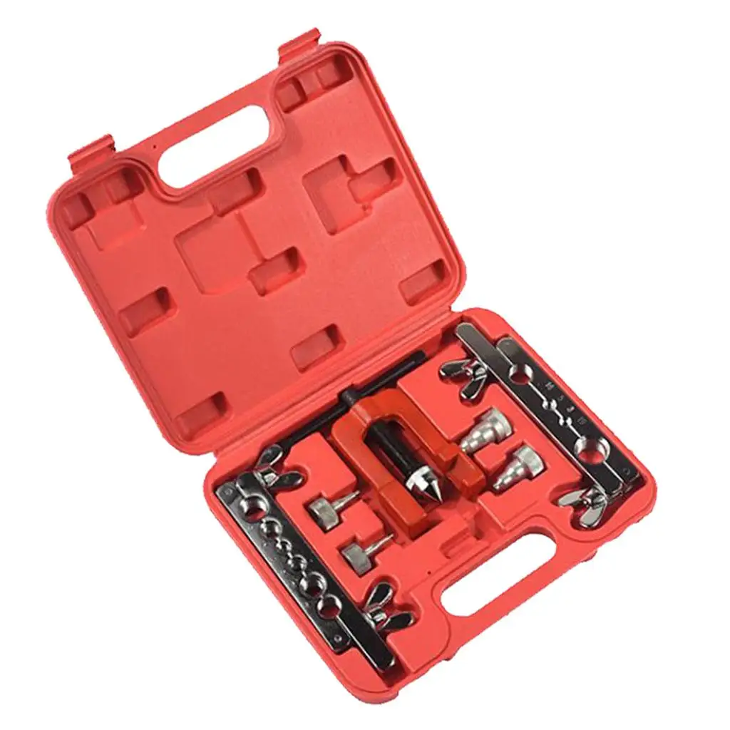 Auto Refrigeration Repair Flaring Swaging Tool Set with Reamer Kit for Air Conditioner Pipe Maintenance
Auto Refrigeration Repair Flaring Swaging Tool Set with Reamer Kit for Air Conditioner Pipe Maintenance