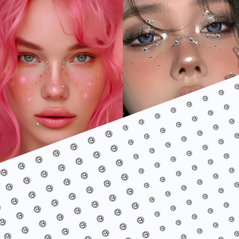 New Silvery Fake Piercing Stickers Lip Eyebrow Ear Nose Ring Belly Button Studs Non Pierced Body Jewelry for Teens Hip Hop
New Silvery Fake Piercing Stickers Lip Eyebrow Ear Nose Ring Belly Button Studs Non Pierced Body Jewelry for Teens Hip Hop