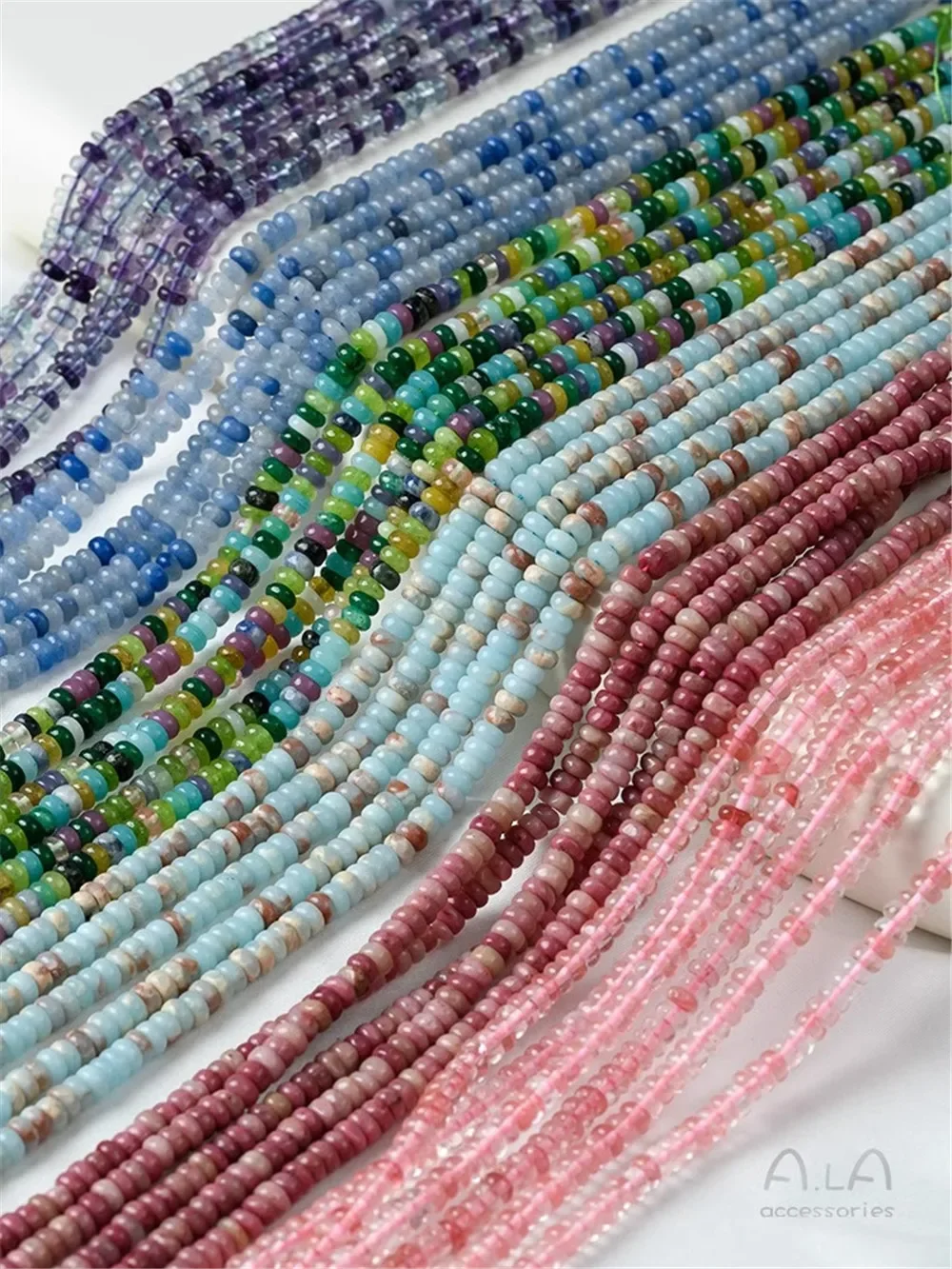 Natural Stone Crystal Agate Abacus Beads Spacer Loose Beads DIY Spacer Beads Handmade Beaded Jewelry Bracelet Necklace Material
Natural Stone Crystal Agate Abacus Beads Spacer Loose Beads DIY Spacer Beads Handmade Beaded Jewelry Bracelet Necklace Material