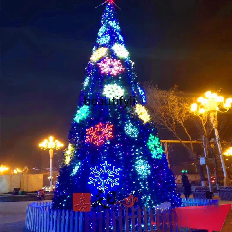 Modern Large Christmas Tree Frame 4/5/6/7/8/9/m Glowing Snowflake Light Decoration Christmas Tree Package A48
Modern Large Christmas Tree Frame 4/5/6/7/8/9/m Glowing Snowflake Light Decoration Christmas Tree Package A48