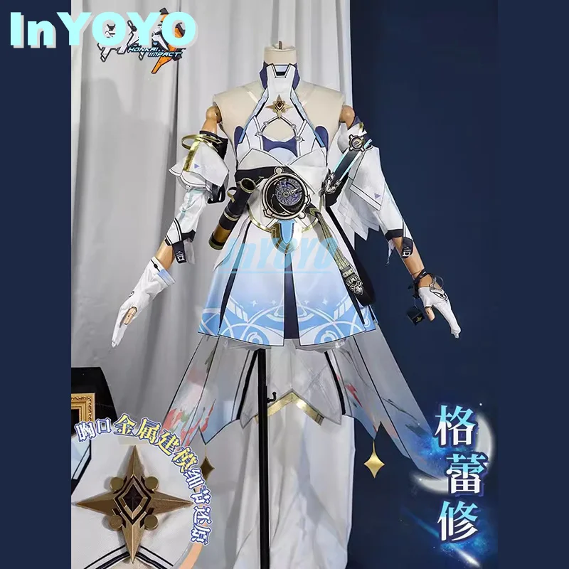 InYOYO Griseo Cosplay Costume Game Honkai Impact 3 Fashion Lovely Uniform Dress Women Halloween Party Outfit Women XS-XXL New
InYOYO Griseo Cosplay Costume Game Honkai Impact 3 Fashion Lovely Uniform Dress Women Halloween Party Outfit Women XS-XXL New