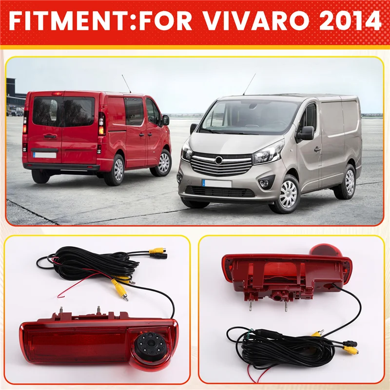 Для автомобиля Opel Vivaro 2014 Renault Trafic 3, совместимая с NTSC PAL, камера заднего вида, система помощи при заднем ходе
Для автомобиля Opel Vivaro 2014 Renault Trafic 3, совместимая с NTSC PAL, камера заднего вида, система помощи при заднем ходе