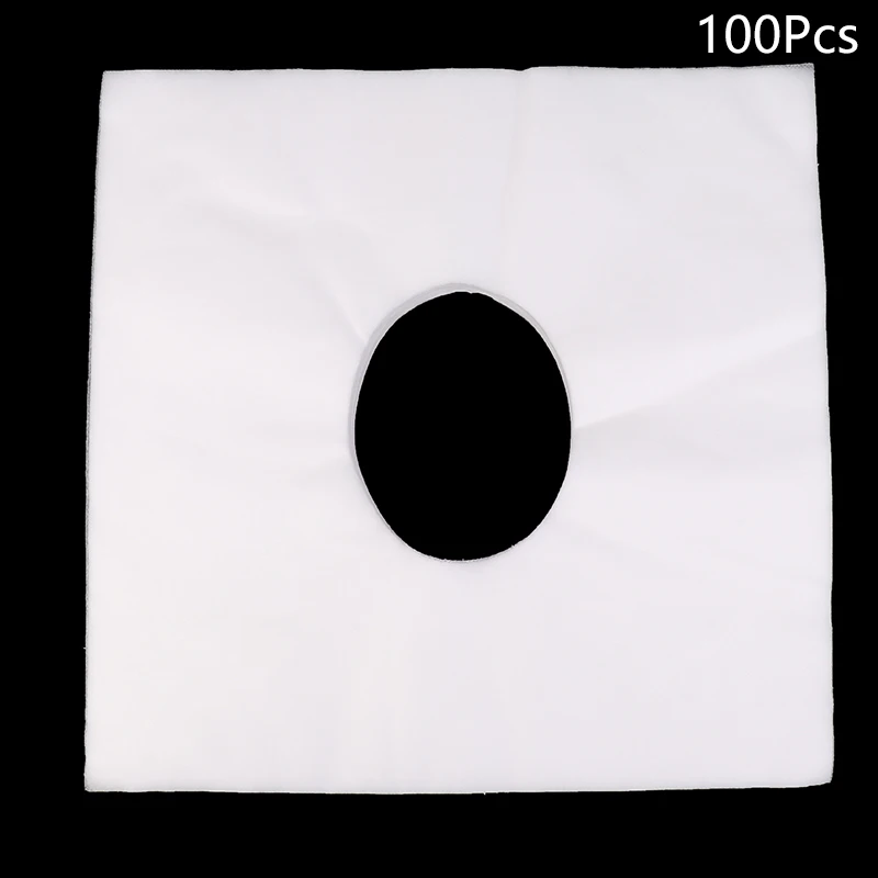 100pcs Spa Salon Disposable Massage Face Rest Cushion Covers Cradle Sheets Headrest Pillow Paper Massage Face Cradle Table Cover
100pcs Spa Salon Disposable Massage Face Rest Cushion Covers Cradle Sheets Headrest Pillow Paper Massage Face Cradle Table Cover