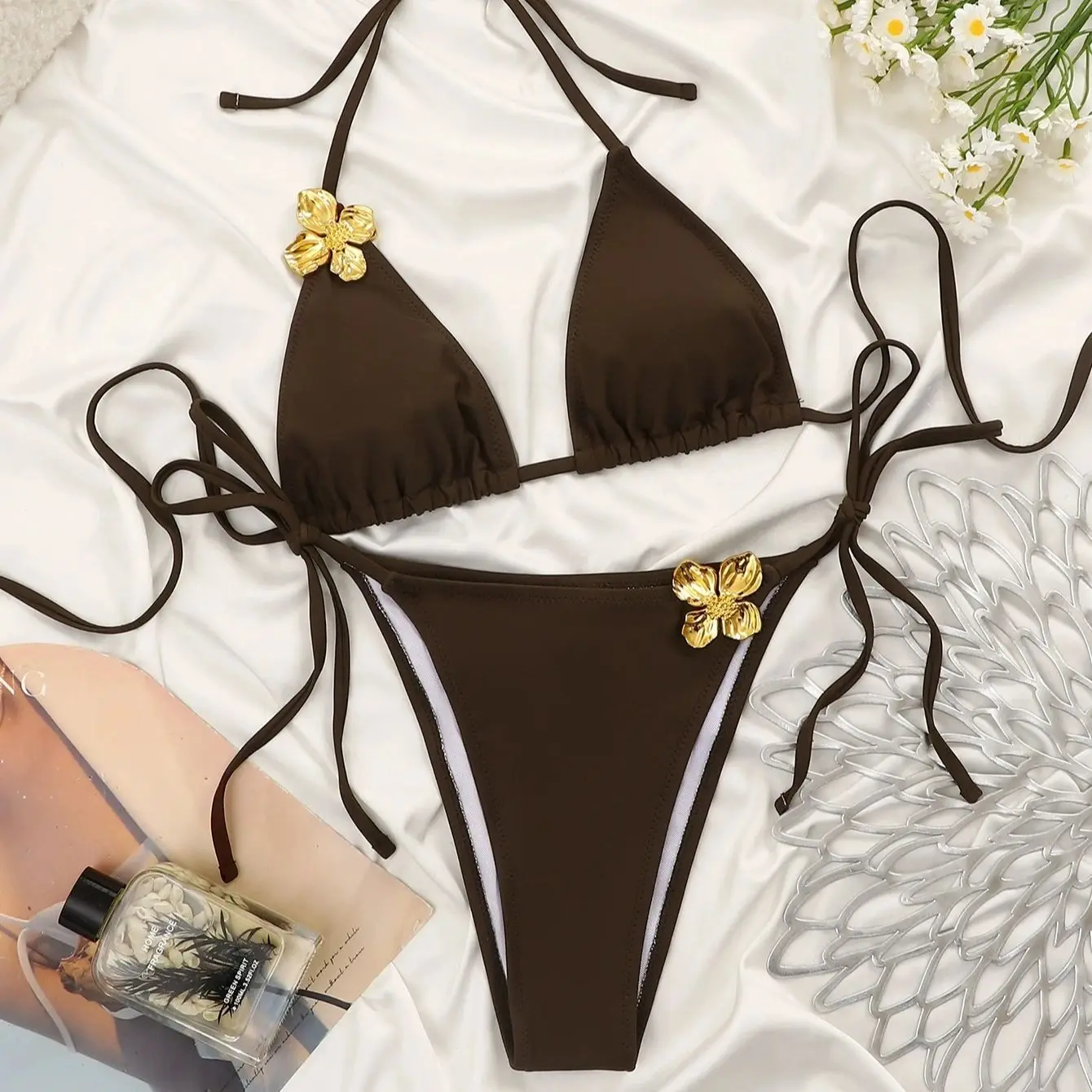 DEKA Sexy Micro Push Up Triangle Bikinis Sets Women Bandage Solid Swimsuit Brazilian Summer Holiday Bathing Suit Swimwear
DEKA Sexy Micro Push Up Triangle Bikinis Sets Women Bandage Solid Swimsuit Brazilian Summer Holiday Bathing Suit Swimwear