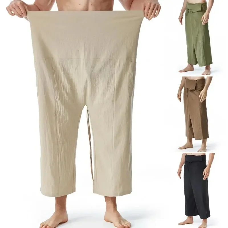 Pantalon de pêcheur thaïlandais, респиратор, для искусств, козырьки круп, сухость, купе атмосферный, Pantalon de Yoga pour homm
Pantalon de pêcheur thaïlandais, респиратор, для искусств, козырьки круп, сухость, купе атмосферный, Pantalon de Yoga pour homm