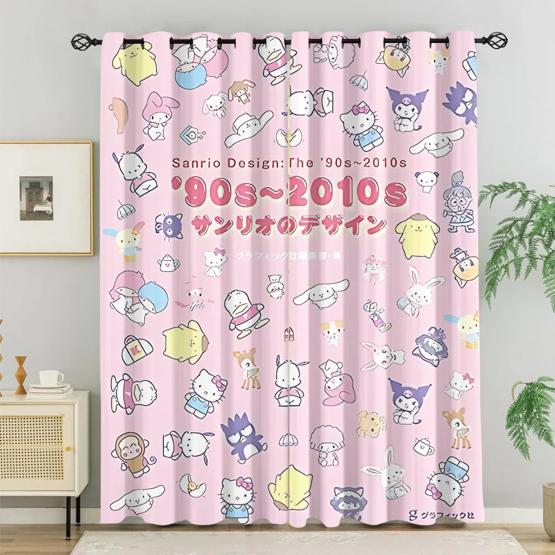 2Pcs Hello Kitty Blackout Curtains, Cute Cartoon Window Drapes for Kids Girls Bedroom Living Room Home Decor
2Pcs Hello Kitty Blackout Curtains, Cute Cartoon Window Drapes for Kids Girls Bedroom Living Room Home Decor