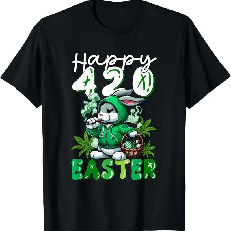 420 Easter Bunny Smoking Graphic Tee Funny Weed Smoker Cannabis T Shirt
420 Easter Bunny Smoking Graphic Tee Funny Weed Smoker Cannabis T Shirt