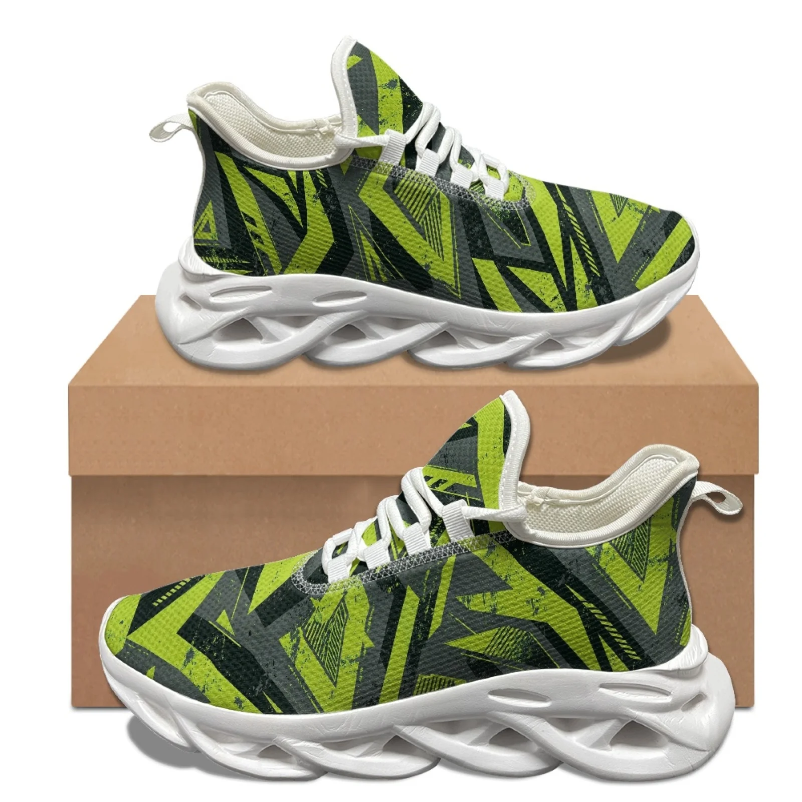 XIXIRIMIDO Abstract Geometry Running Shoes Women's Lightweight Sneakers Men's Commuter Shoes Comfortable Breathable Soft 35-48
XIXIRIMIDO Abstract Geometry Running Shoes Women's Lightweight Sneakers Men's Commuter Shoes Comfortable Breathable Soft 35-48