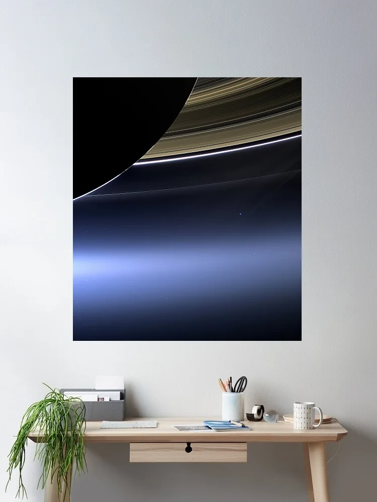 Earth from Saturn’s Rings Saturn Cassini Space Stars Photo, Art Print Canvas Poster, Living Room Decor, Home Wall Picture
Earth from Saturn’s Rings Saturn Cassini Space Stars Photo, Art Print Canvas Poster, Living Room Decor, Home Wall Picture