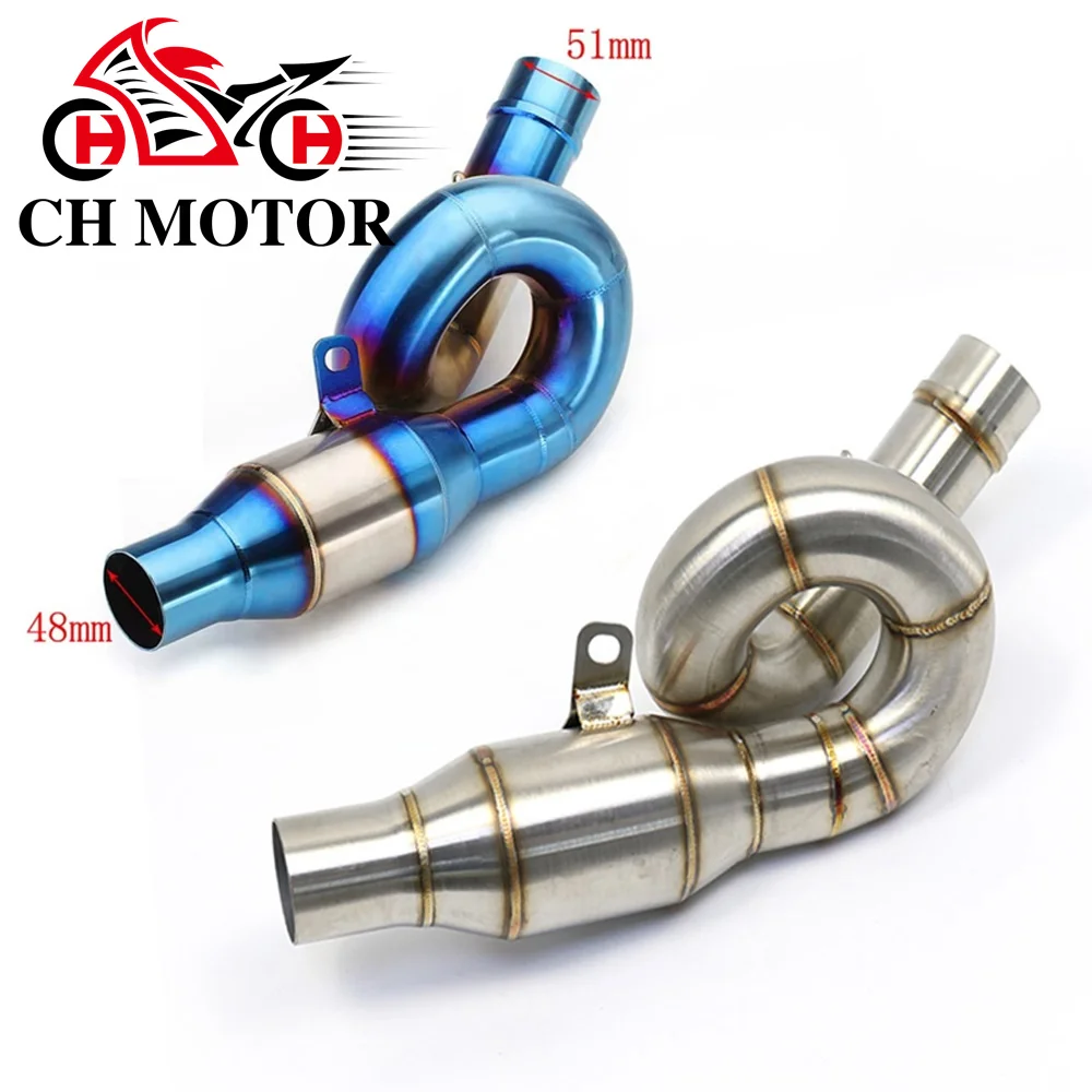 Slip on High - Efficiency Exhaust Motorcycle Mid Pipe Motor cross Connect Link Tube Half Blue Pipe For KAWASAKI Z800 Z 800
Slip on High - Efficiency Exhaust Motorcycle Mid Pipe Motor cross Connect Link Tube Half Blue Pipe For KAWASAKI Z800 Z 800