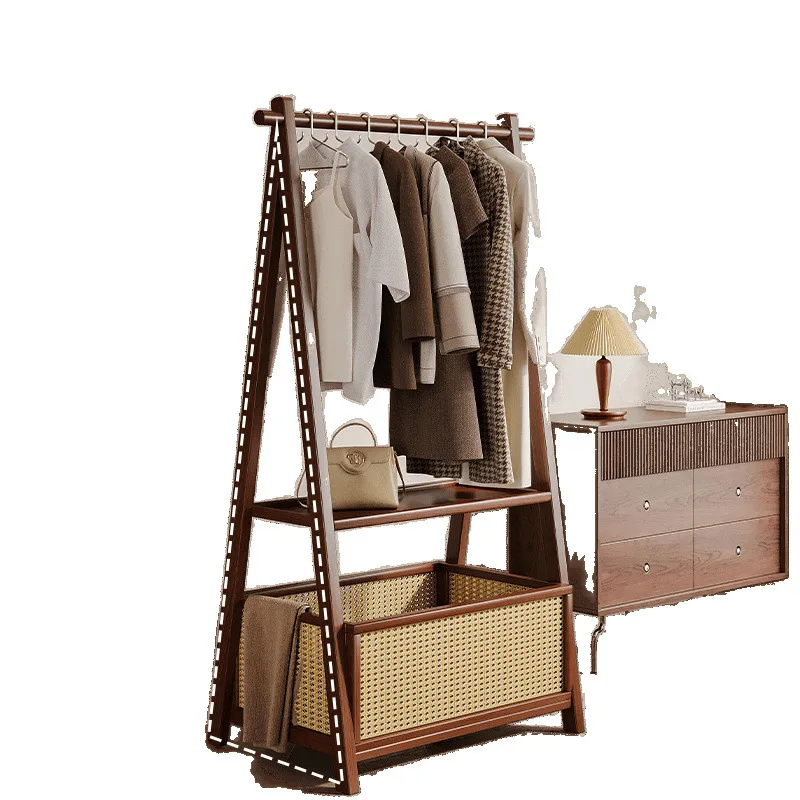 Hanging hanger hanger bedroom simple floor-to-ceiling floor household vertical rack clothes solid wood storage coat rack
Hanging hanger hanger bedroom simple floor-to-ceiling floor household vertical rack clothes solid wood storage coat rack