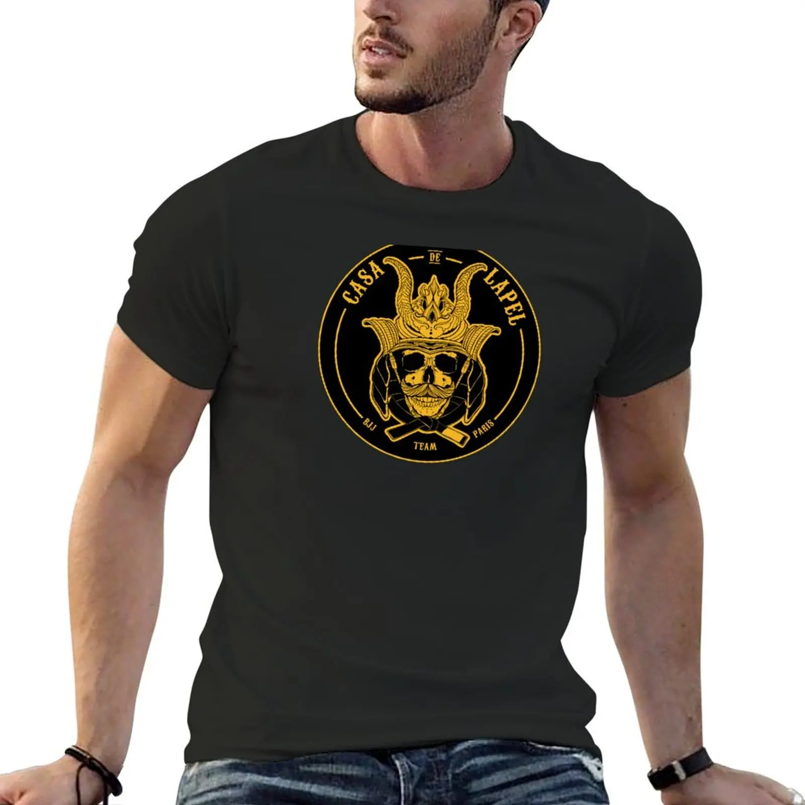 Casa De Lapel - Black & Gold T-Shirt oversized graphic tee plain cheap stuff blue archive mens funny t shirts
Casa De Lapel - Black & Gold T-Shirt oversized graphic tee plain cheap stuff blue archive mens funny t shirts