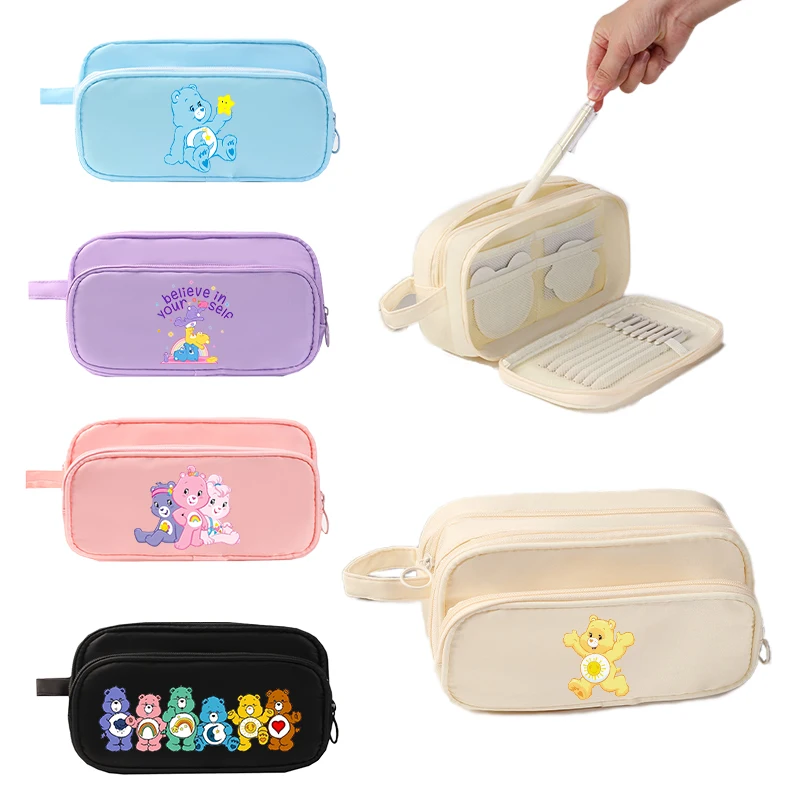 Care Bears Pencil Case Boy Girl Kawaii Anime Figures Pen Pouch Student Large Capacity Multi-layer Pencil Bag Stationery Bag Gift
Care Bears Pencil Case Boy Girl Kawaii Anime Figures Pen Pouch Student Large Capacity Multi-layer Pencil Bag Stationery Bag Gift