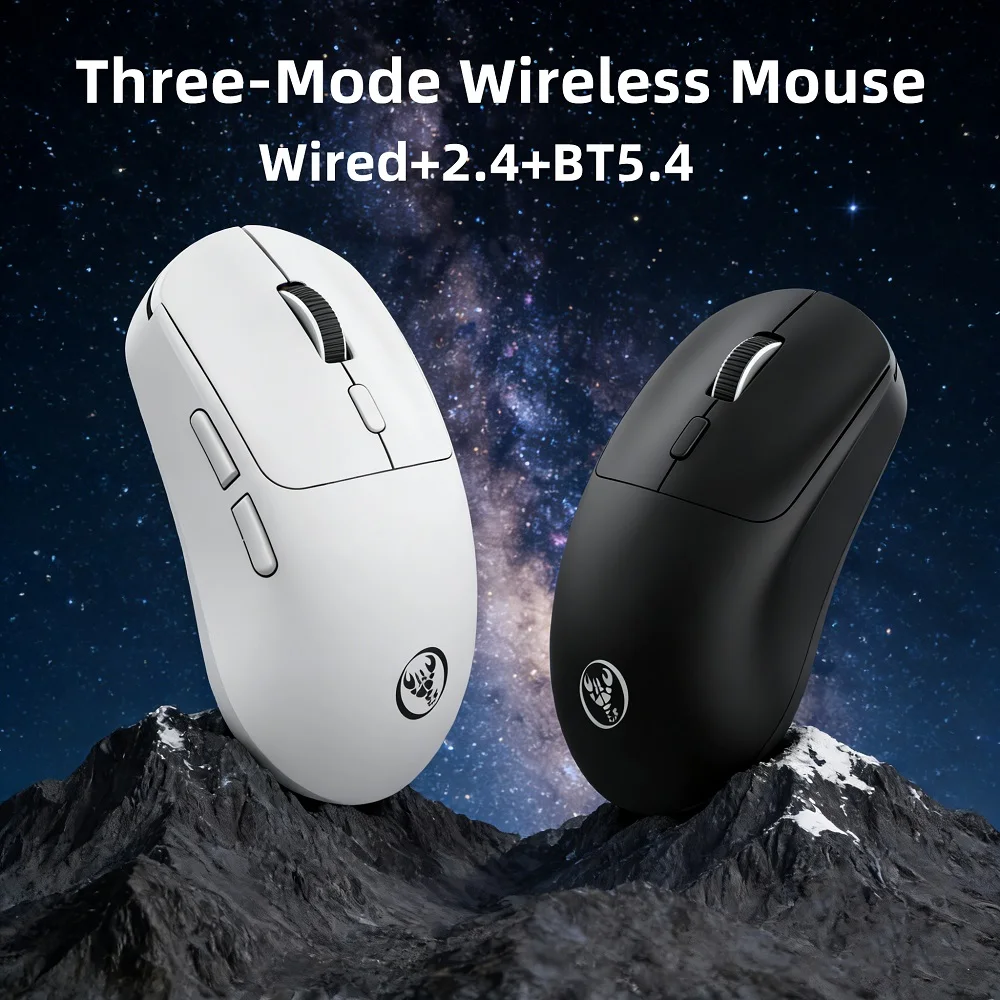 Mouse with Bluetooth BT5.4 Wireless 2.4G Type C USB Wired Mouse Triple Control PC Laptop Tablet Mobile Phone Relax Wrist Mouse
Mouse with Bluetooth BT5.4 Wireless 2.4G Type C USB Wired Mouse Triple Control PC Laptop Tablet Mobile Phone Relax Wrist Mouse