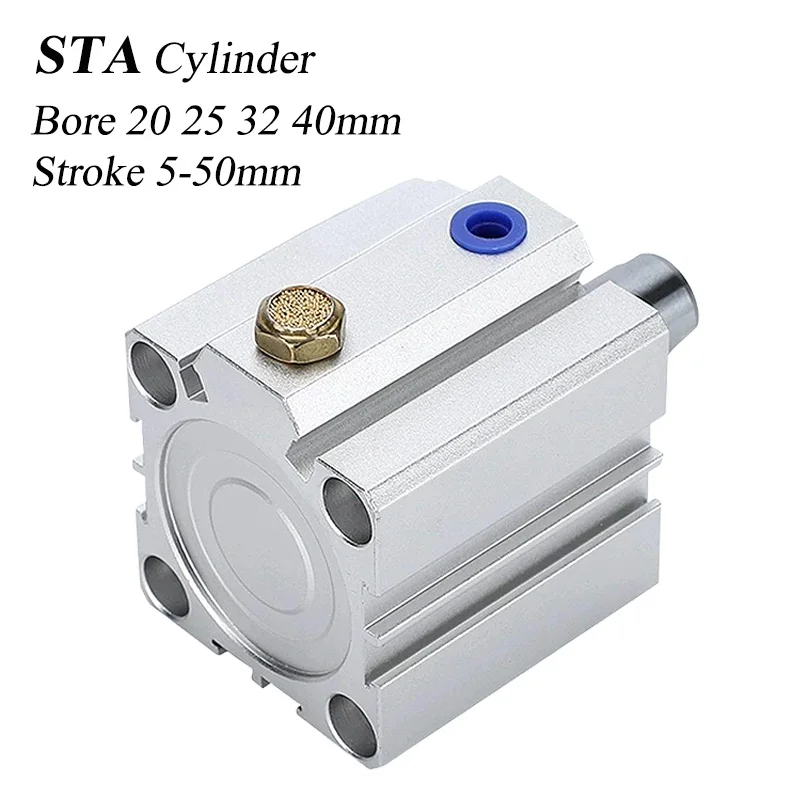 STA Air Pneumatic Cylinder Single Acting Cylinder Spring Press Out STA20/25/32/40*5/10/15/20/25/30/40/50-B With Magnet Durable
STA Air Pneumatic Cylinder Single Acting Cylinder Spring Press Out STA20/25/32/40*5/10/15/20/25/30/40/50-B With Magnet Durable