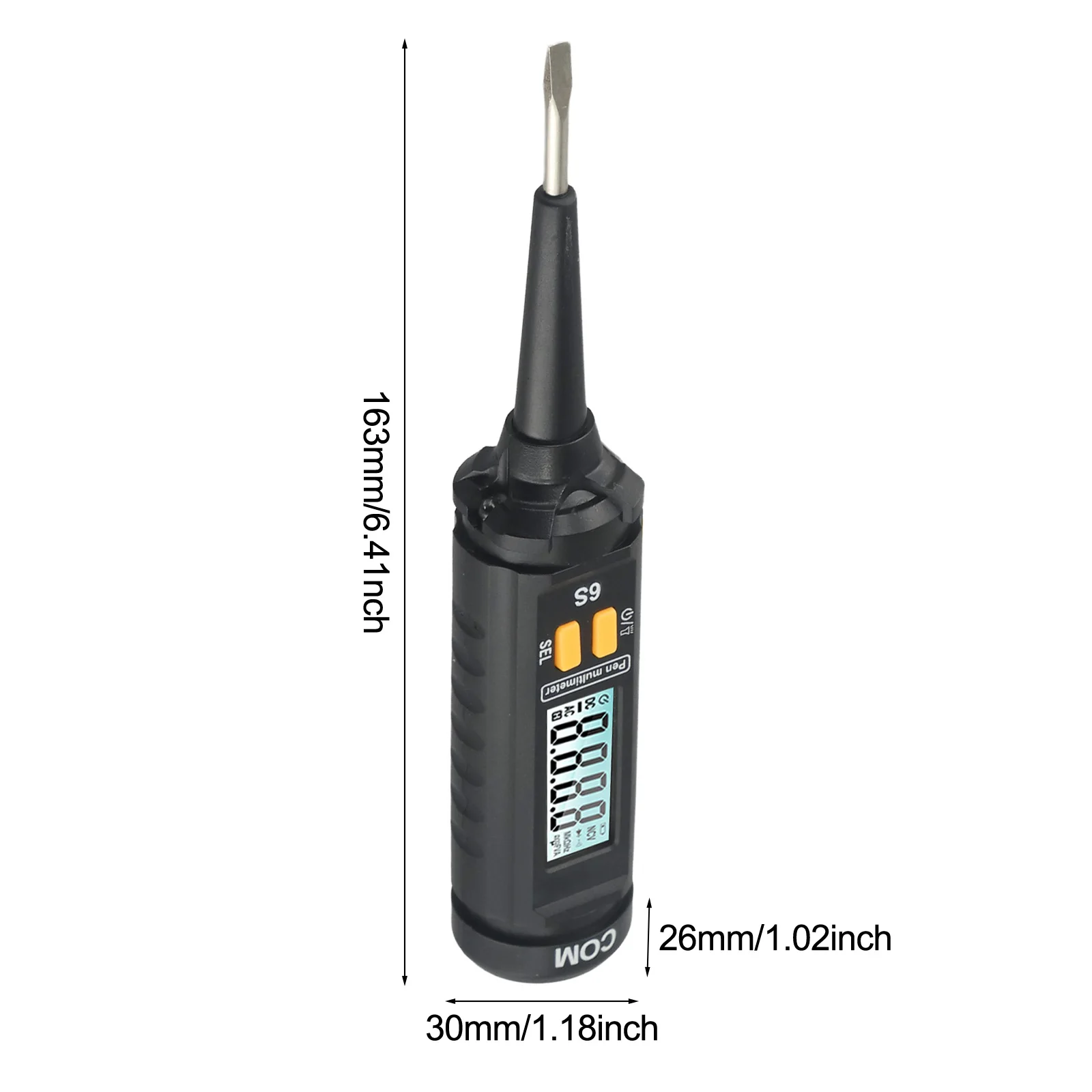 Electrical Maintenance Black Digital Multimeter NCV Voltage Detection Versatile Measurements Automatic Shutdown
Electrical Maintenance Black Digital Multimeter NCV Voltage Detection Versatile Measurements Automatic Shutdown