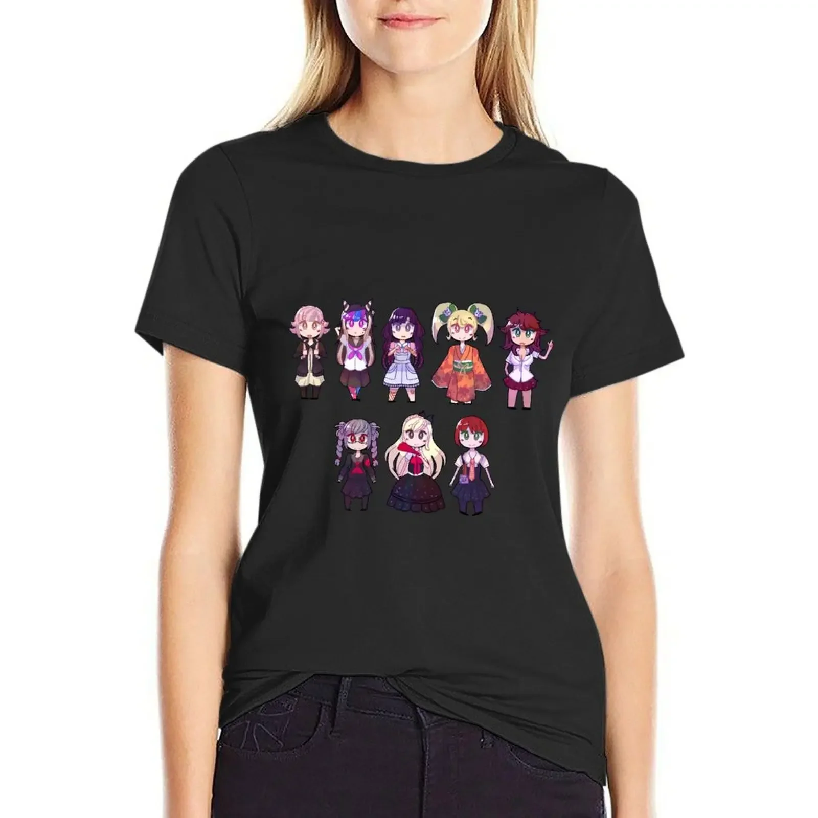 Футболка для девочек Super Dangan Ronpa 2, рубашка с животным принтом для девочек, женская футболка больших размеров, женская футболка больших размеров
Футболка для девочек Super Dangan Ronpa 2, рубашка с животным принтом для девочек, женская футболка больших размеров, женская футболка больших размеров