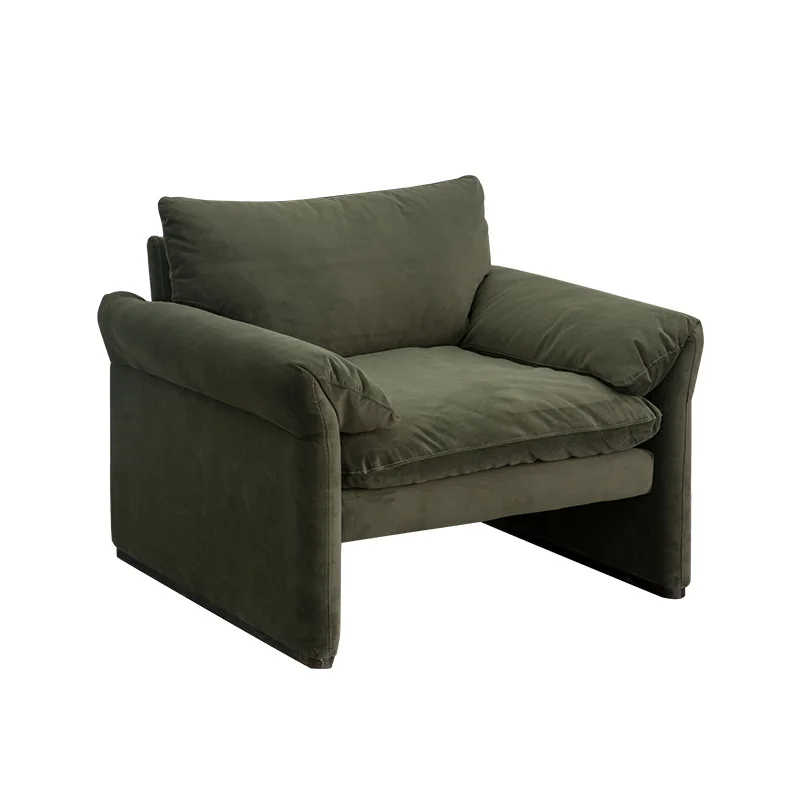 Velvet sofa latex filled single double triple fabric sofa
Velvet sofa latex filled single double triple fabric sofa
