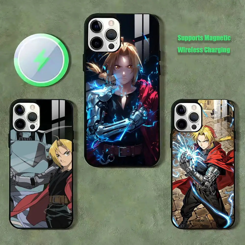 FA Brotherhood Edward Elric Phone Case For iPhone17,16,15,14,13,12,11 Plus,Pro Compatible with magnetic wireless charging
FA Brotherhood Edward Elric Phone Case For iPhone17,16,15,14,13,12,11 Plus,Pro Compatible with magnetic wireless charging