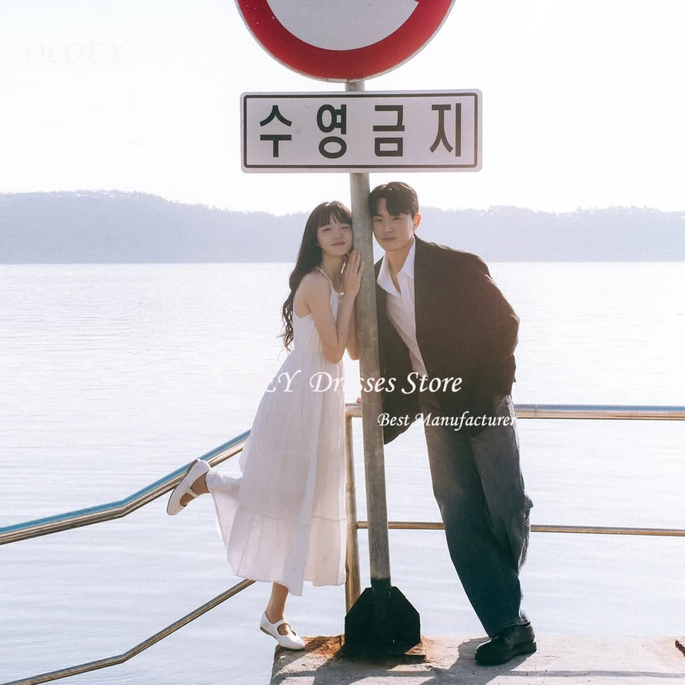 OLOEY Simple Wedding Dresses Halter A-line Bridal Gown Sleeveless Pleat 2025 웨딩드레스 Ankle-Length Korea Photo Shoot
OLOEY Simple Wedding Dresses Halter A-line Bridal Gown Sleeveless Pleat 2025 웨딩드레스 Ankle-Length Korea Photo Shoot