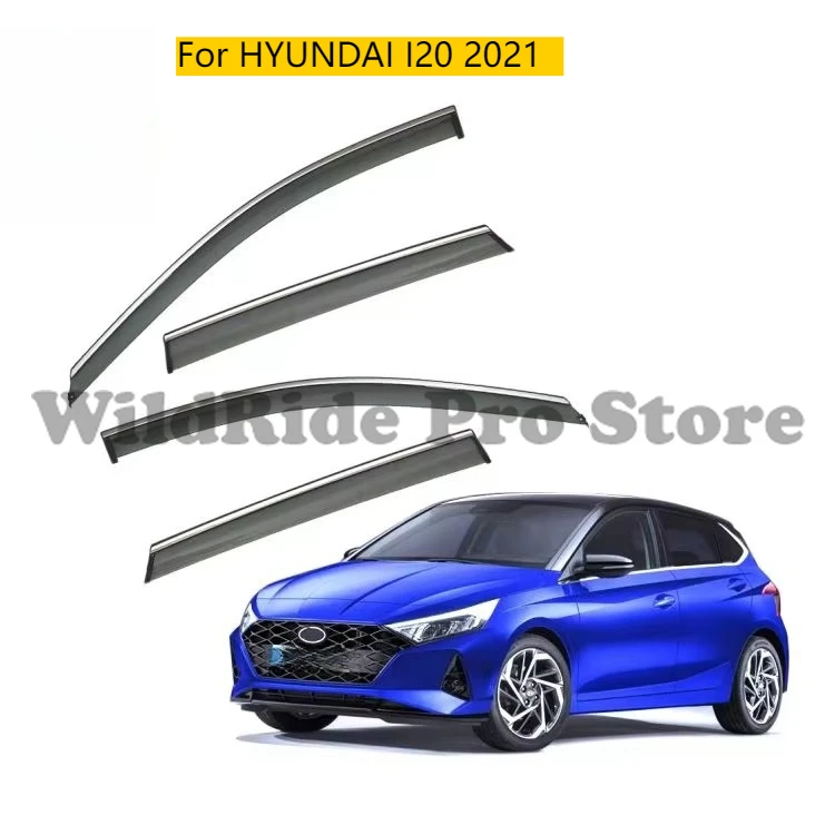 For HYUNDAI I20 2021 Injection Deflector PC+STAINLESS STEEL Car windows Deflectors
For HYUNDAI I20 2021 Injection Deflector PC+STAINLESS STEEL Car windows Deflectors