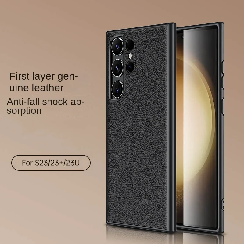 Высококачественный Роскошный чехол из воловьей кожи для Samsung Galaxy S22 S23 Ultra Plus, металлическая рамка для линз, чехол для телефона с защитой от отпечатков пальцев, Новинка
Высококачественный Роскошный чехол из воловьей кожи для Samsung Galaxy S22 S23 Ultra Plus, металлическая рамка для линз, чехол для телефона с защитой от отпечатков пальцев, Новинка