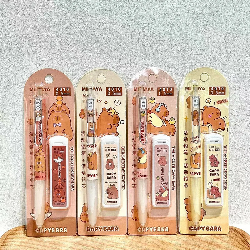 1 шт., набор механических карандашей с рисунком капибары 0,5 мм, школьные и офисные инструменты для рисования, студенческие карандаши, канцелярские принадлежности, подарки
1 шт., набор механических карандашей с рисунком капибары 0,5 мм, школьные и офисные инструменты для рисования, студенческие карандаши, канцелярские принадлежности, подарки