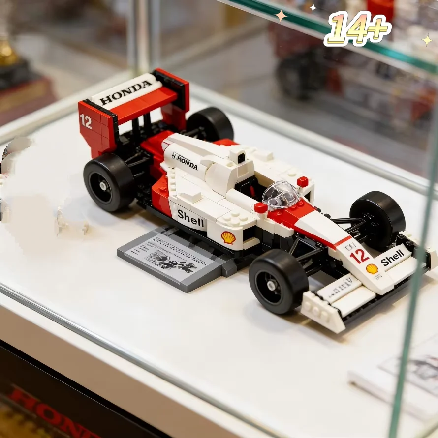 693pcs Racing Car Model MP4/4 Puzzle Building Blocks With Display Stand Mechanical Group Bricks Assembly Gift Collection Decor
693pcs Racing Car Model MP4/4 Puzzle Building Blocks With Display Stand Mechanical Group Bricks Assembly Gift Collection Decor