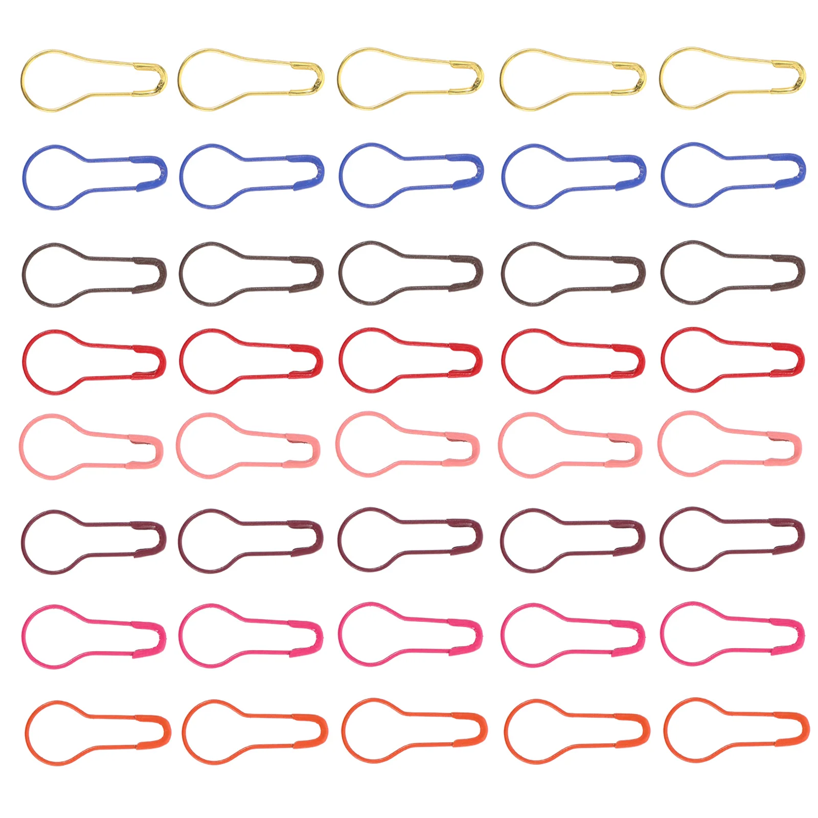 500 Pcs Colorful Gourd Shaped Safety Metal Dress Knitting Markers Clips for Sewing Crochet Crafts Decorative
500 Pcs Colorful Gourd Shaped Safety Metal Dress Knitting Markers Clips for Sewing Crochet Crafts Decorative