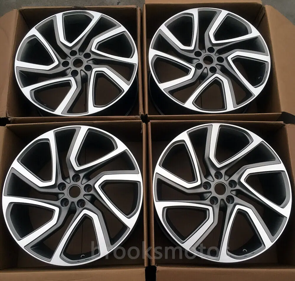 22 ДЮЙМА, 5 СПОКІВ, СЕРЫЕ СТИЛЬНЫЕ КОЛЕСА, ПОДХОДИТ ДЛЯ RANGE ROVER VOGUE SVR НАБОР ИЗ 4 шт.
22 ДЮЙМА, 5 СПОКІВ, СЕРЫЕ СТИЛЬНЫЕ КОЛЕСА, ПОДХОДИТ ДЛЯ RANGE ROVER VOGUE SVR НАБОР ИЗ 4 шт.