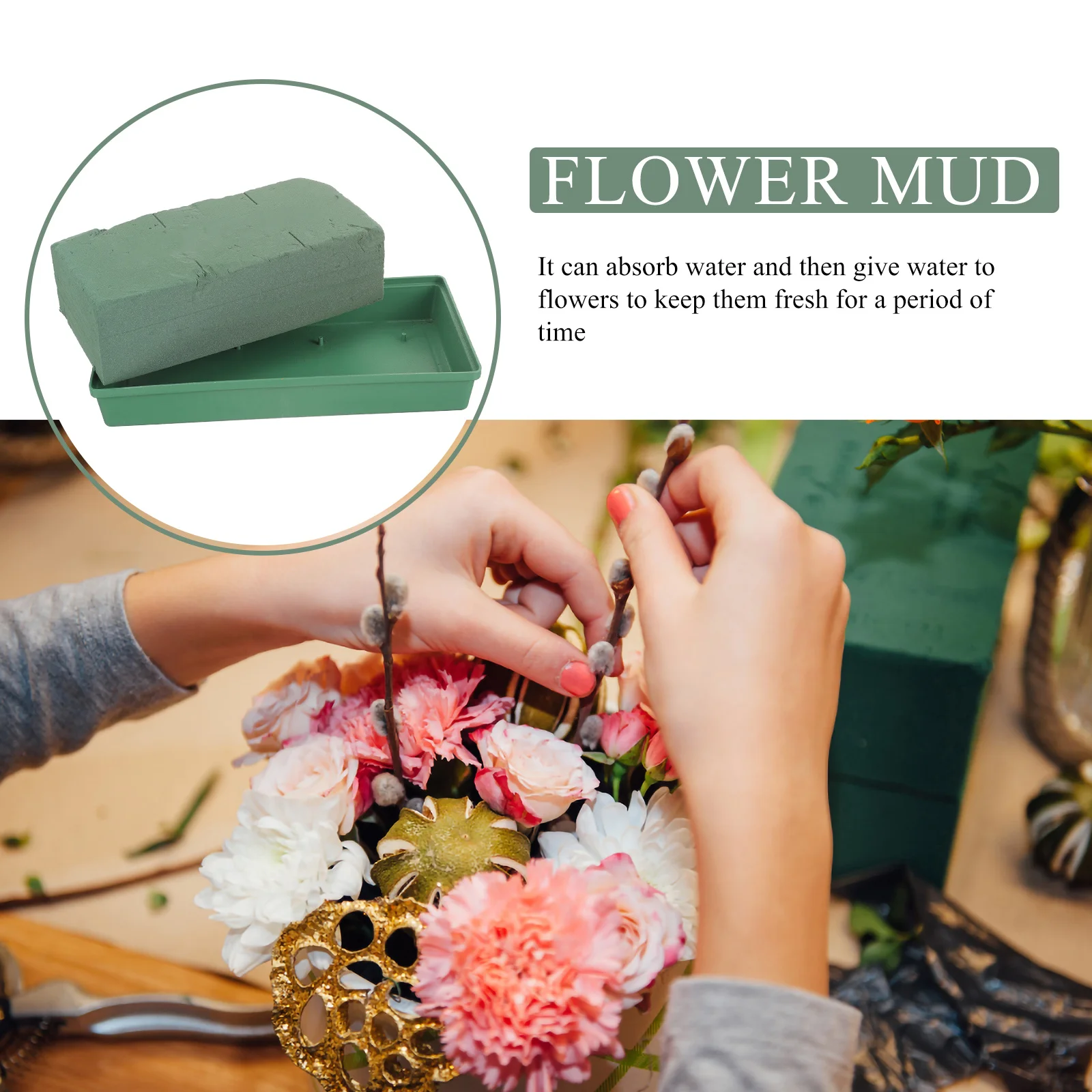 2Pcs Square Tombstone Headstone Saddle Green Tray Floral Arrangements Grave Decor Flower Foams Bowl Mud Planter
2Pcs Square Tombstone Headstone Saddle Green Tray Floral Arrangements Grave Decor Flower Foams Bowl Mud Planter