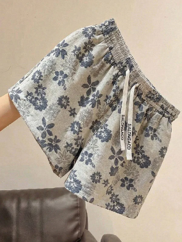 plus Size 300 Pounds Japanese Retro Floral Elastic Waist Sports Shorts Wide Leg Casual Pants Summer Comfortable Breathable Po...
plus Size 300 Pounds Japanese Retro Floral Elastic Waist Sports Shorts Wide Leg Casual Pants Summer Comfortable Breathable Po...