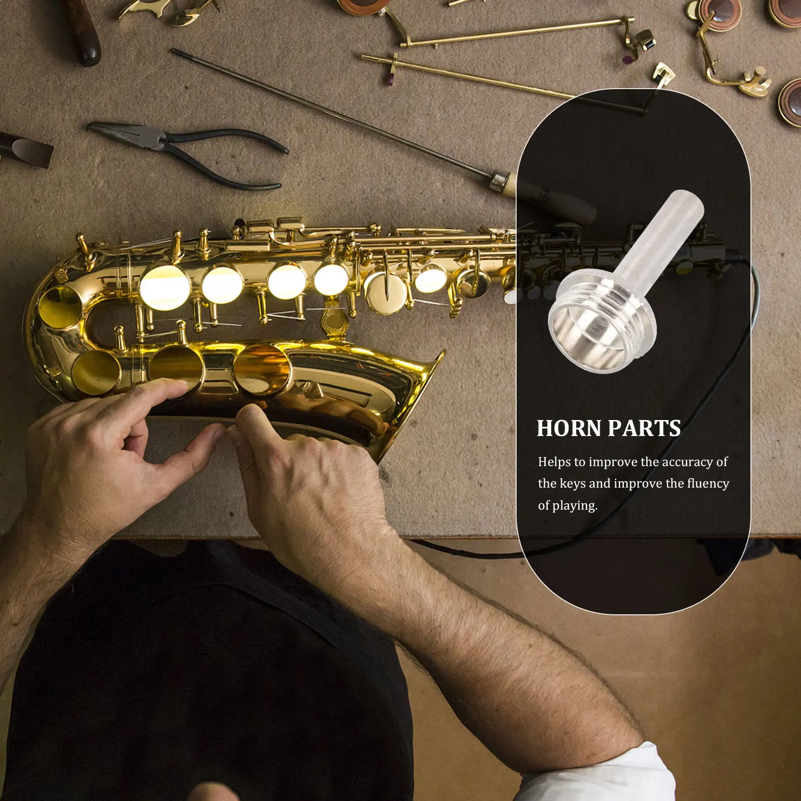 Stainless Steel Trumpet Piston Stem Heavy-Duty Connecting Rod Replacement for Enhanced Playing Fluency and Durability
Stainless Steel Trumpet Piston Stem Heavy-Duty Connecting Rod Replacement for Enhanced Playing Fluency and Durability