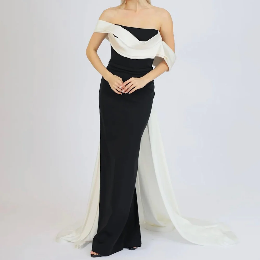 Mignon Satin Mermaid Off-the-shoulder Neckline Prom Gown Floor-length Evening Populer Formal Elegant Party Dress for Women 2023
Mignon Satin Mermaid Off-the-shoulder Neckline Prom Gown Floor-length Evening Populer Formal Elegant Party Dress for Women 2023