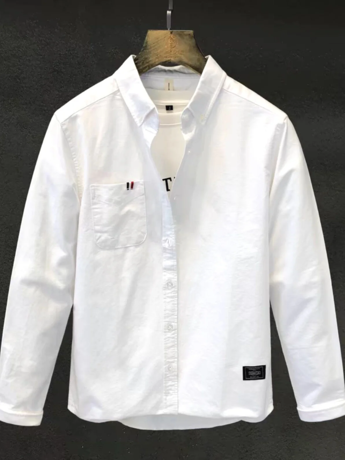Oxford Cloth Men's Shirt Long Sleeve Casual Design Slim Fit Business Casual Commuting Breathable Youth Popular Summer Shirt
Oxford Cloth Men's Shirt Long Sleeve Casual Design Slim Fit Business Casual Commuting Breathable Youth Popular Summer Shirt