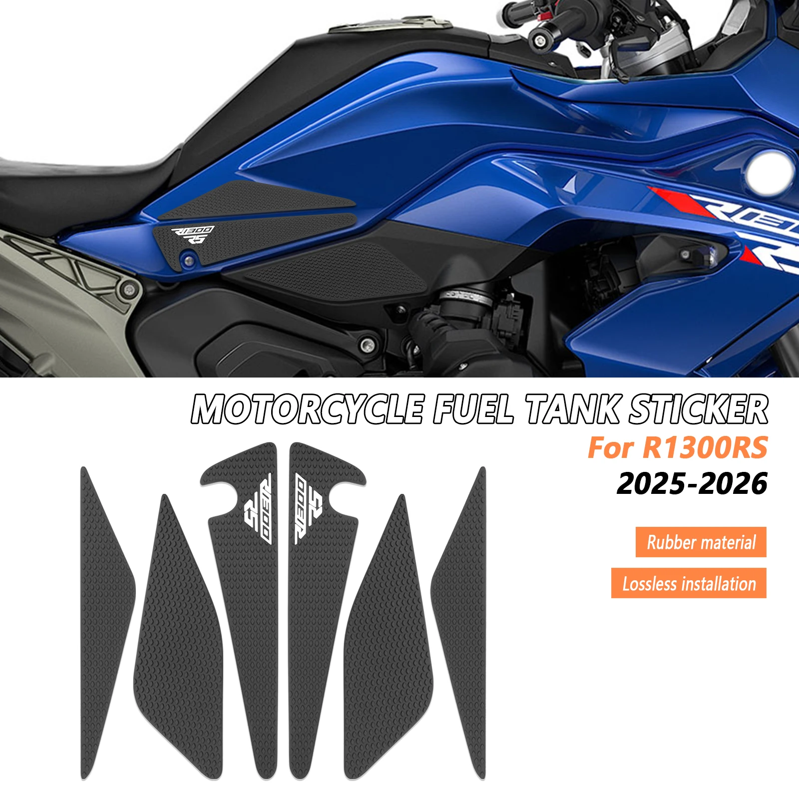 Fit For R1300RS 2025-2026 Motorcycle Accessories Gas Tank Pad Knee Grip Kit R1300 RS Anti Slip Tank Propection Pad
Fit For R1300RS 2025-2026 Motorcycle Accessories Gas Tank Pad Knee Grip Kit R1300 RS Anti Slip Tank Propection Pad