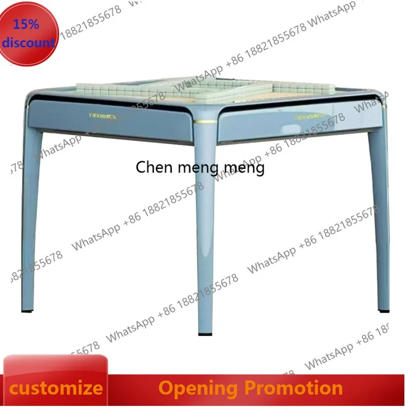 Автоматическая машина для маджонга. Квадратные шахматы и карточный столик для общежития. Бесшумная интегрированная бытовая машина для маджонга двойного назначения.
Автоматическая машина для маджонга. Квадратные шахматы и карточный столик для общежития. Бесшумная интегрированная бытовая машина для маджонга двойного назначения.