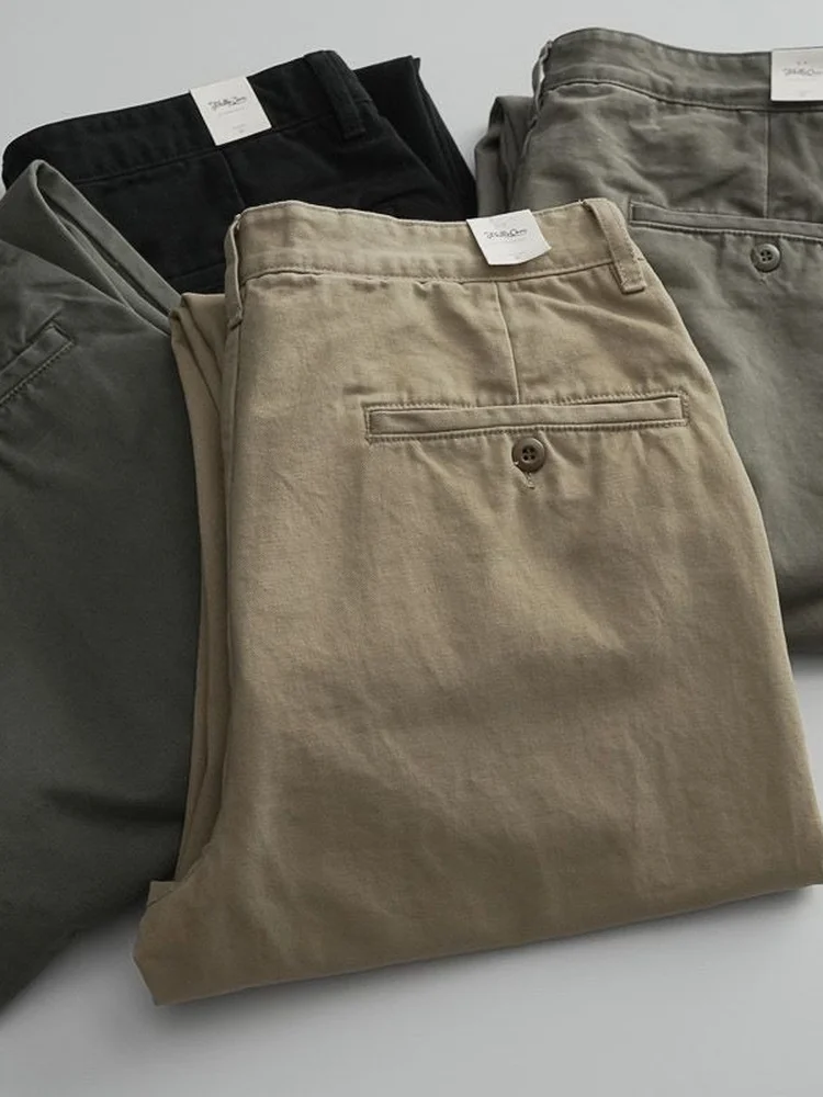 Men's Heavyweight Casual Straight Leg Cotton Pants Vintage Waed Stone inding Retro Sle Autumn Winter Faion Workwear
Men's Heavyweight Casual Straight Leg Cotton Pants Vintage Waed Stone inding Retro Sle Autumn Winter Faion Workwear