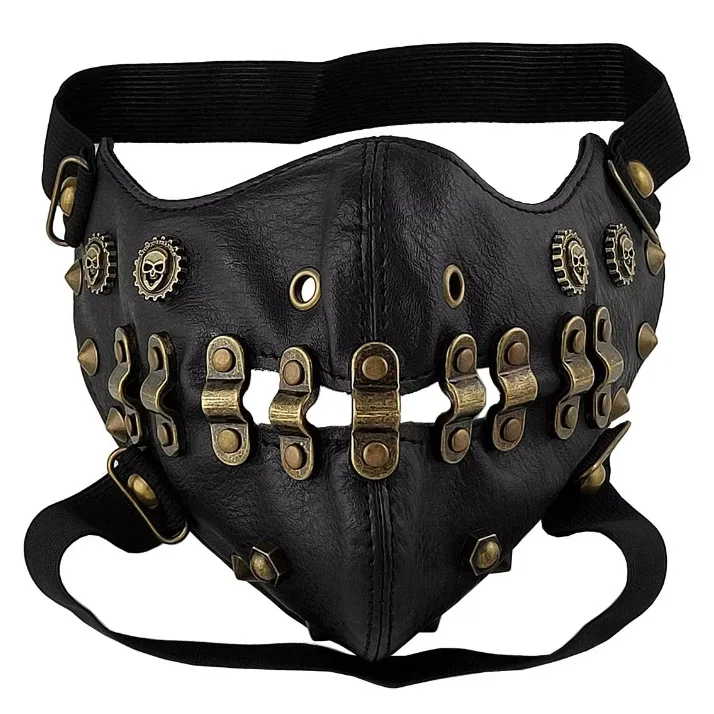 Retro Punk Style Face Mask Halloween Stage Show Party Decor Mask
Retro Punk Style Face Mask Halloween Stage Show Party Decor Mask