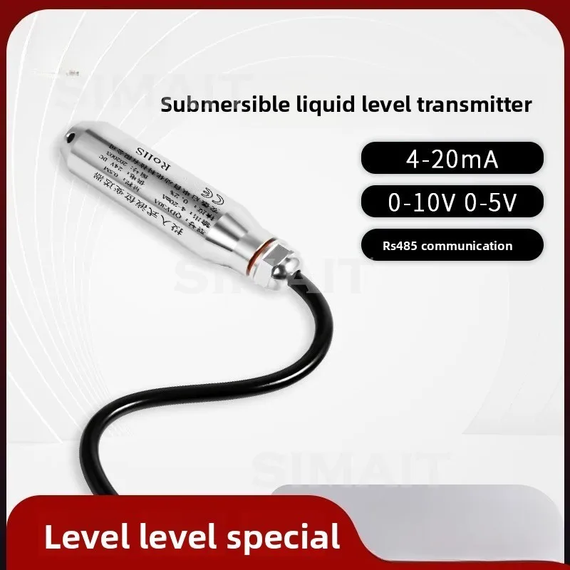 Submersible Level Transmitter for Water Tank | High Temp Acid/Alkali Resistant Sensor with RS485 Output
Submersible Level Transmitter for Water Tank | High Temp Acid/Alkali Resistant Sensor with RS485 Output