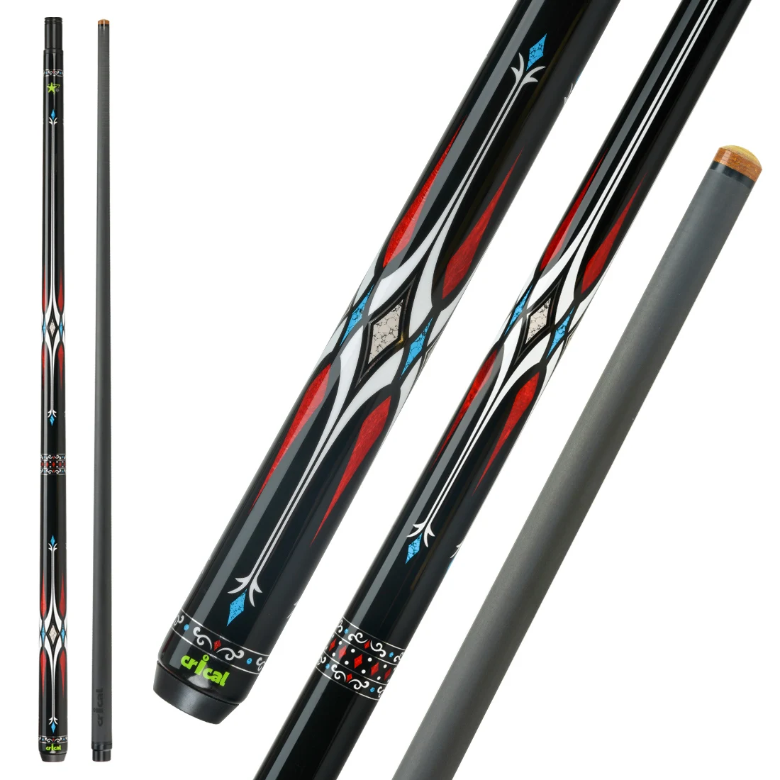 Carbon Fiber Pool Cue CRICAL 11.5/12.5mm Tip Stick Pro Uniloc 3/8*8 Radial Joint Technology Professional Billiard Cue
Carbon Fiber Pool Cue CRICAL 11.5/12.5mm Tip Stick Pro Uniloc 3/8*8 Radial Joint Technology Professional Billiard Cue