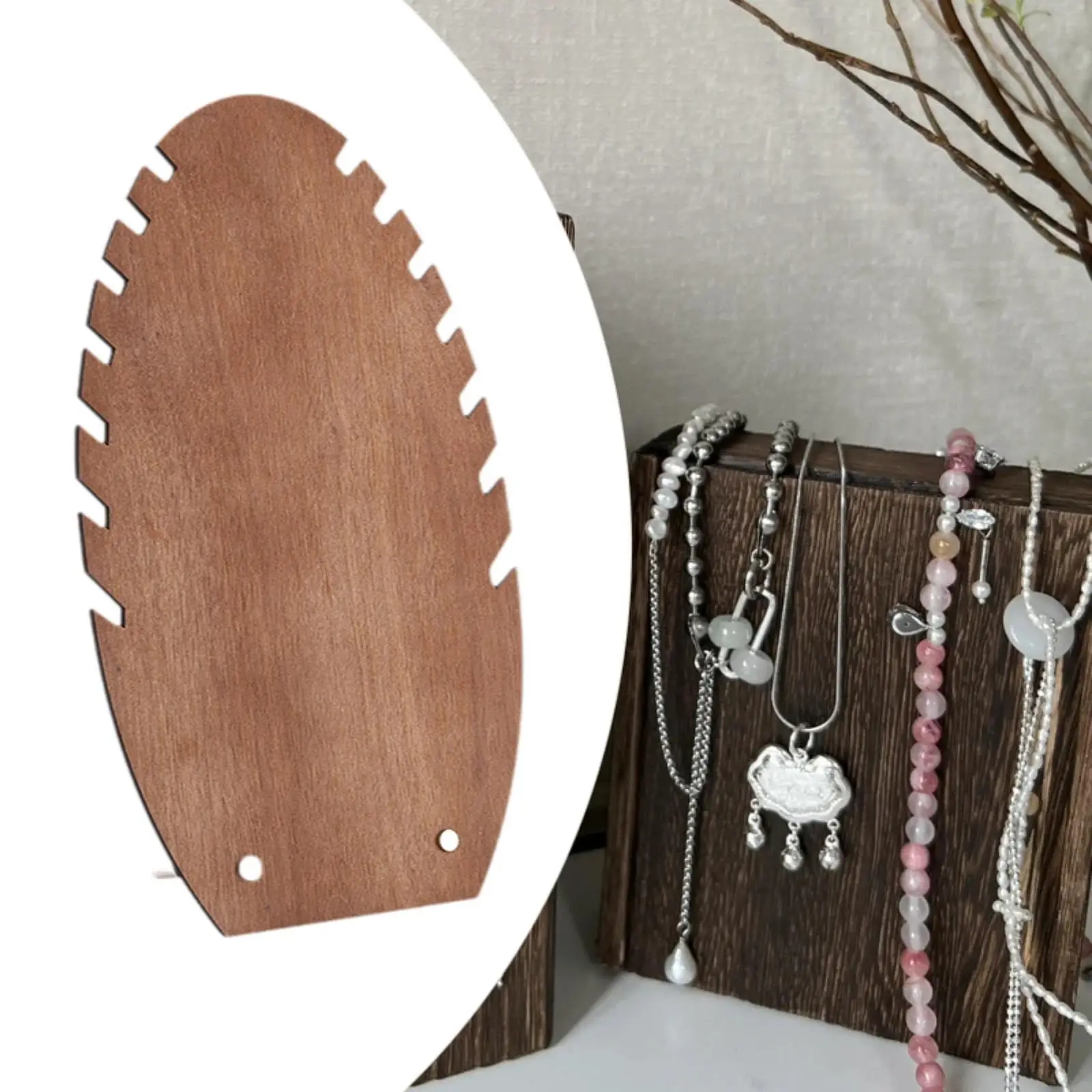 Necklace Holder Portable Jewelry Organizer for Selling Home Bedroom Store
Necklace Holder Portable Jewelry Organizer for Selling Home Bedroom Store