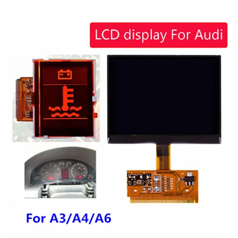 2023 TT LCD Display Screen For A3 A4 A6 OBD2 Car Diagnostic tool For VDO LCD Cluster Digital Dashboard Pixel Repair